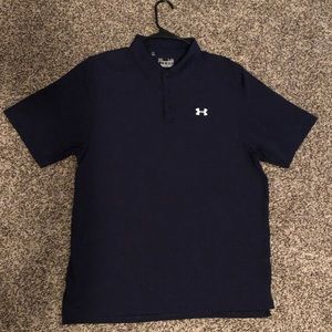 Men’s Under Armour Navy Polo Shirt